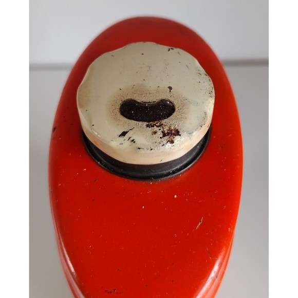 Vintage Orlis Orange Tin Can Full Denture Plate Cleaner for False Teeth - Picture 3 of 4